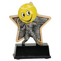 Tennis Little Pals Resin Award - 5" Tall